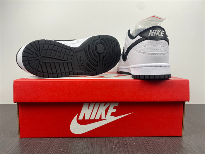 NK Dunk Low White Black DD1503-113