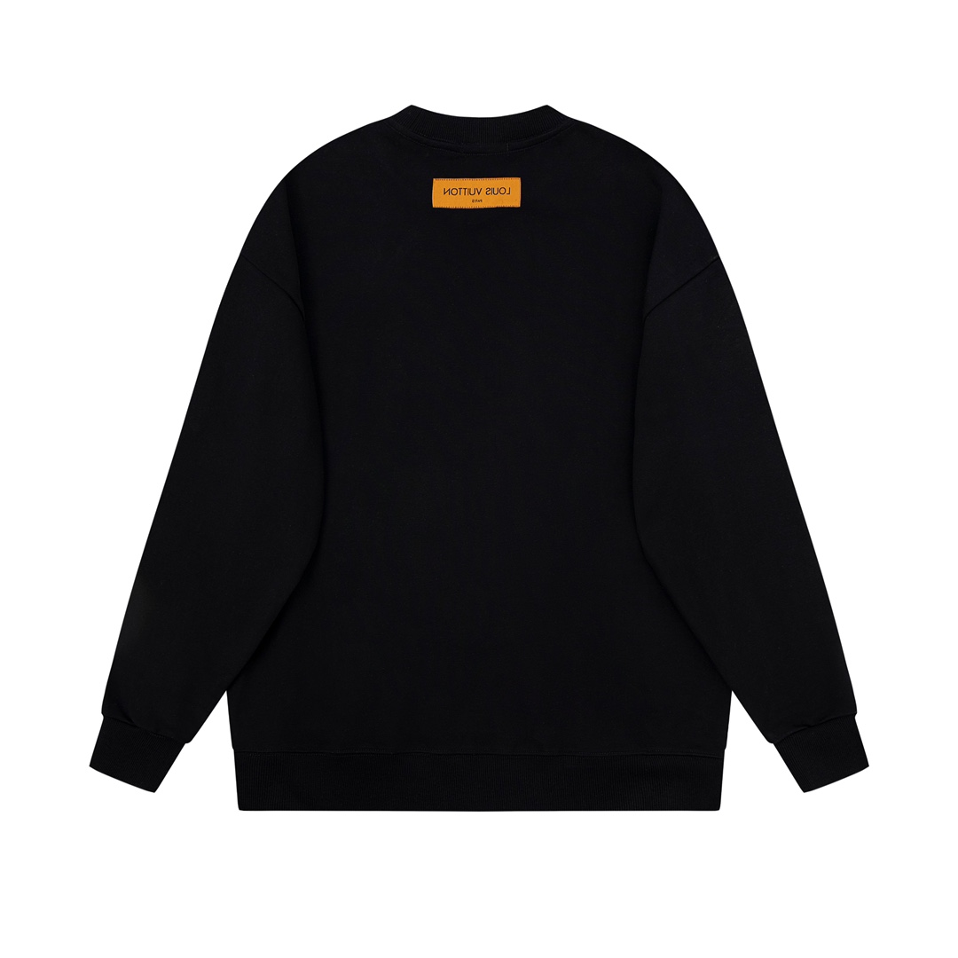 LV Hoodies Black
