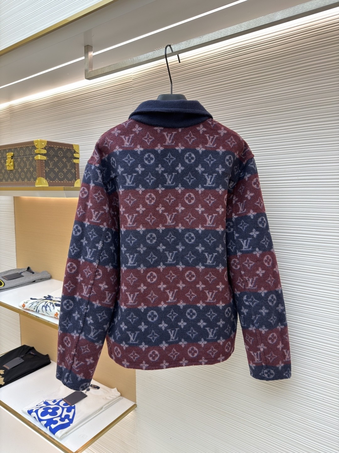 LV Reversible fleece jacket
