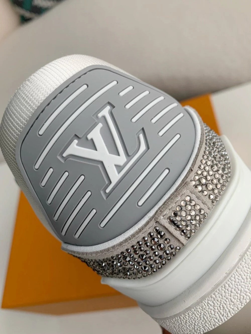 LV  Trainer Sneaker ‘Denim Monogram Grey Diamond’