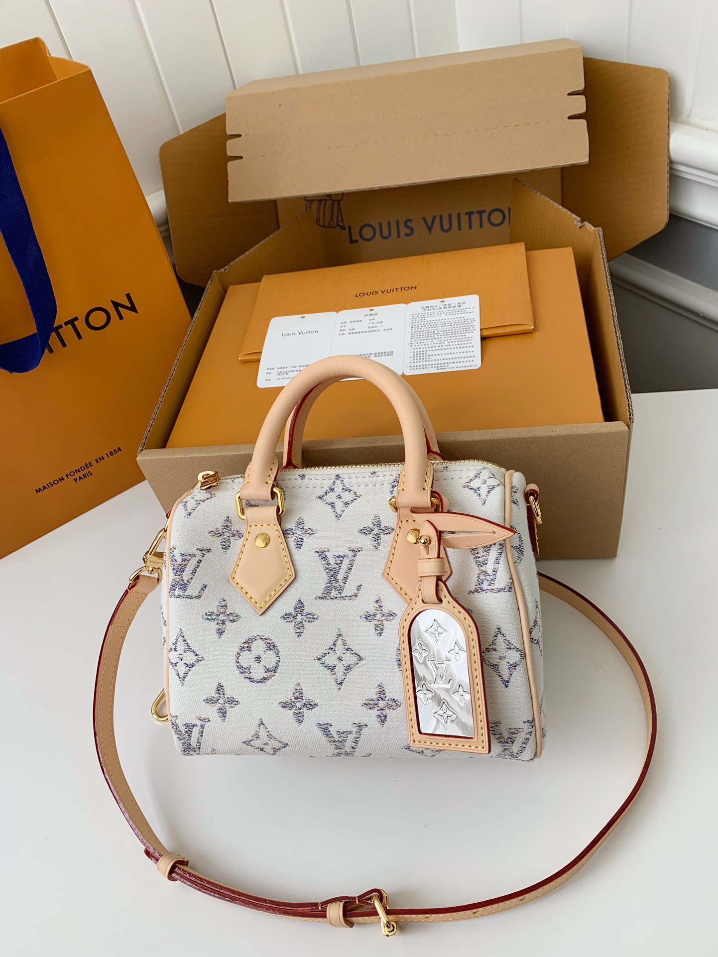 LV Speedy Bandouli ère 20 M24709  Size：20.5*13.5*12cm
