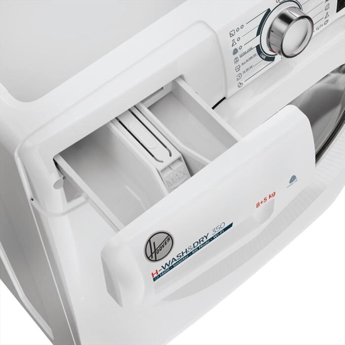 HOOVER - Lavasciuga H3DP4854TA6/1-S 8/5 Kg Classe A-Bianco