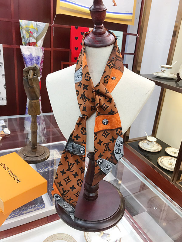 120x8cm Fashion Handbag Ribbon Scarf Neck Bow WJ-987043