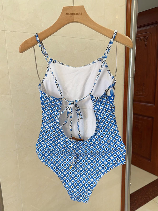Sexy One-piece Smocked Swimsuit YY-925522