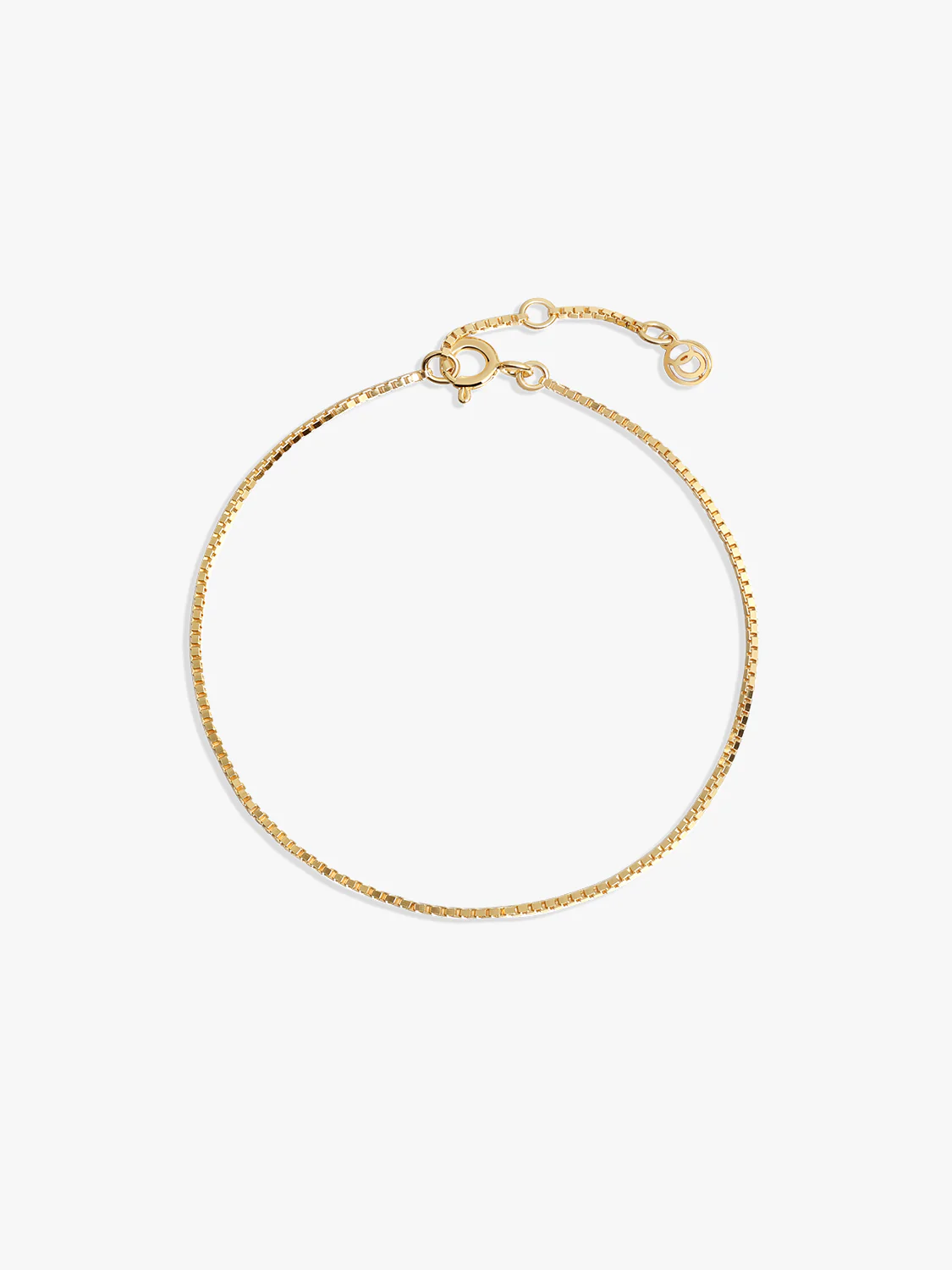 Slim Box Chain Bracelet