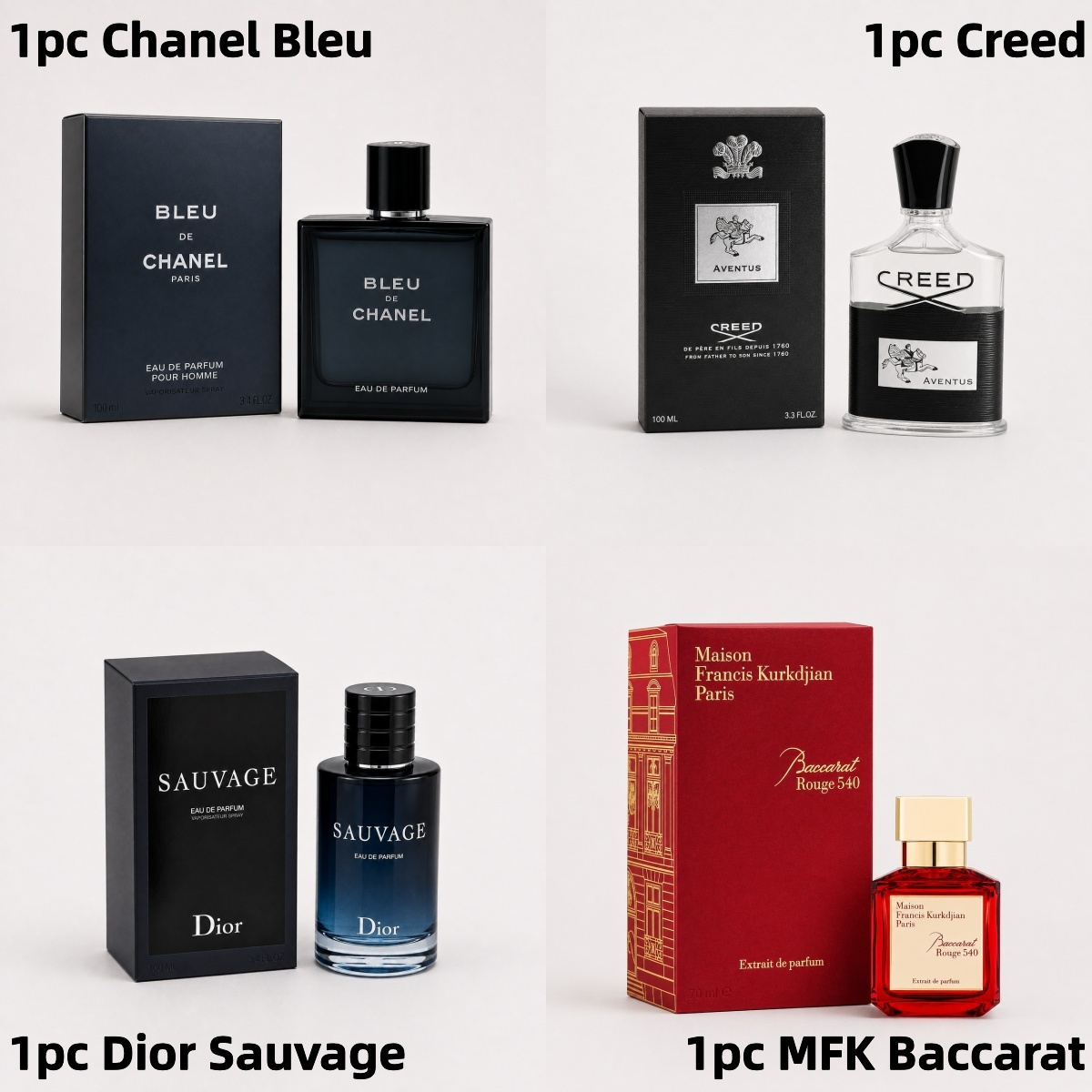 4-in-1 Perfume Set With Receipt (from USA 2-7 work days delivery)