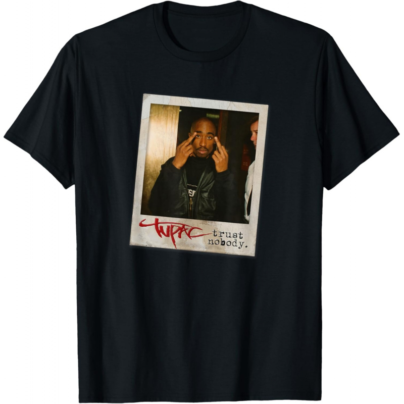 Trust Nobody Photo T-Shirt, Unisex-Adult