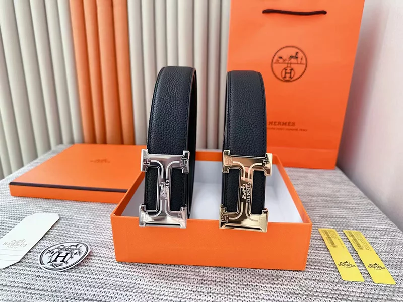 2Colors Wide1.5″ Genuine Leather Reversible Belt PD-6920528