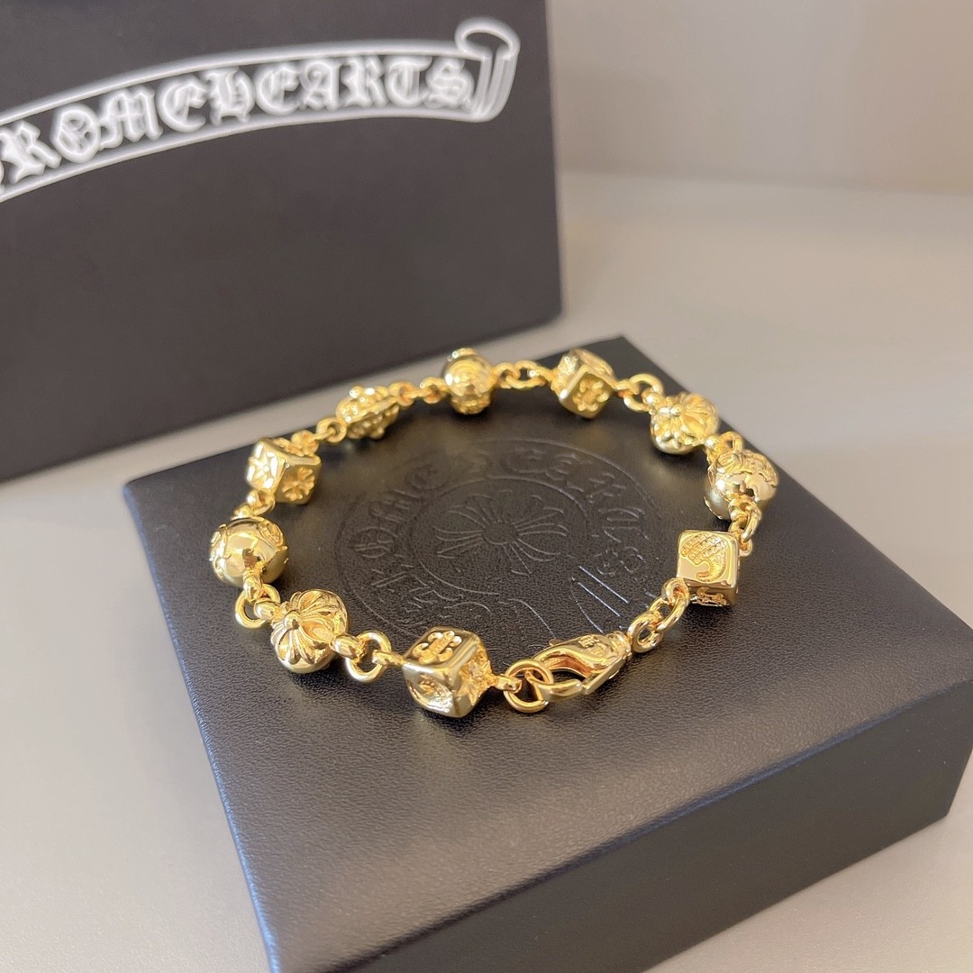 Chrome H Bracelets