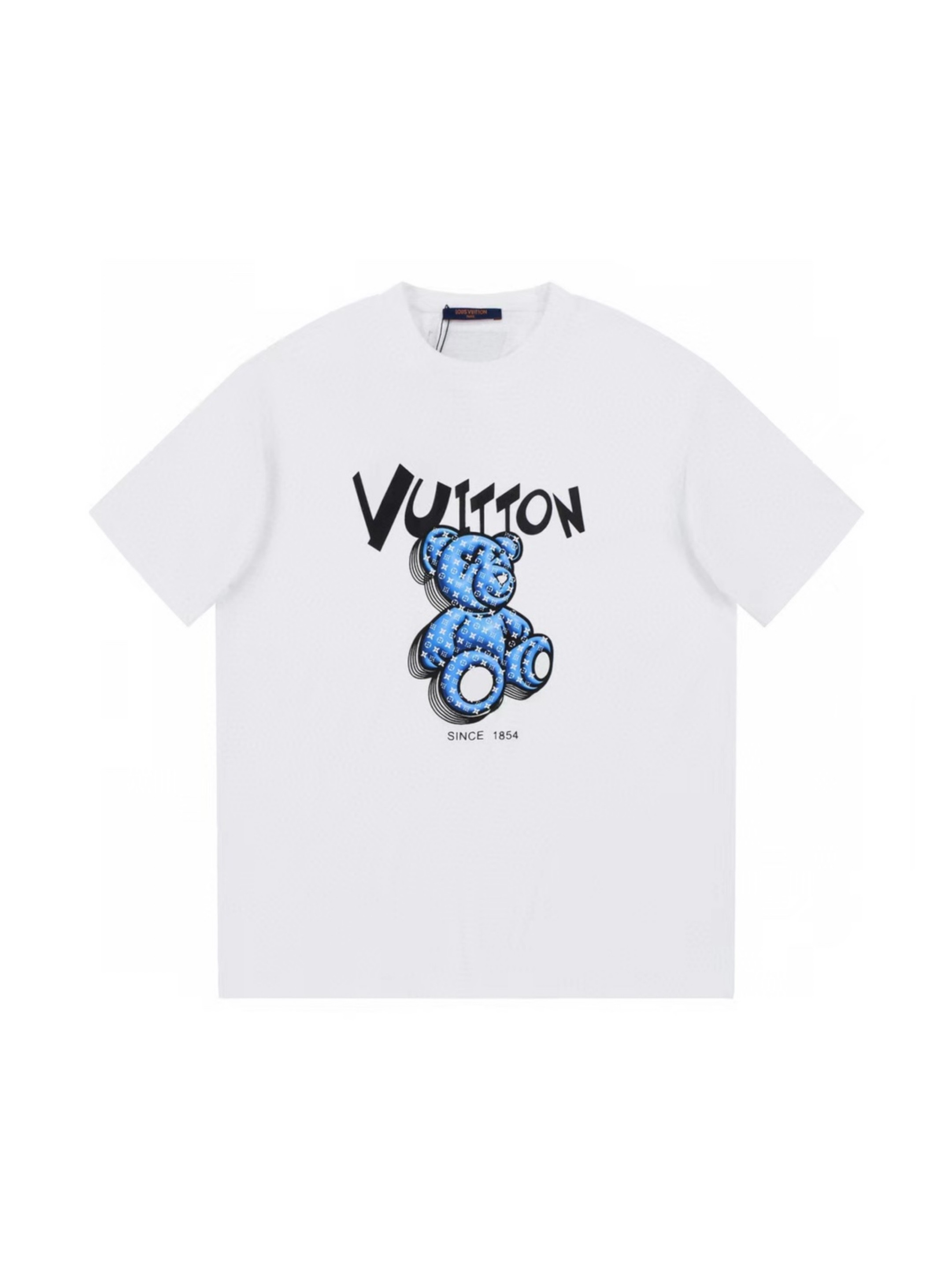 LV 23SS printed bear T-shirt