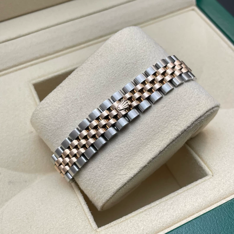 LADY-DATEJUST OYSTER 28 MM OYSTERSTEEL YELLOW GOLD AND DIAMONDS 279383RBR