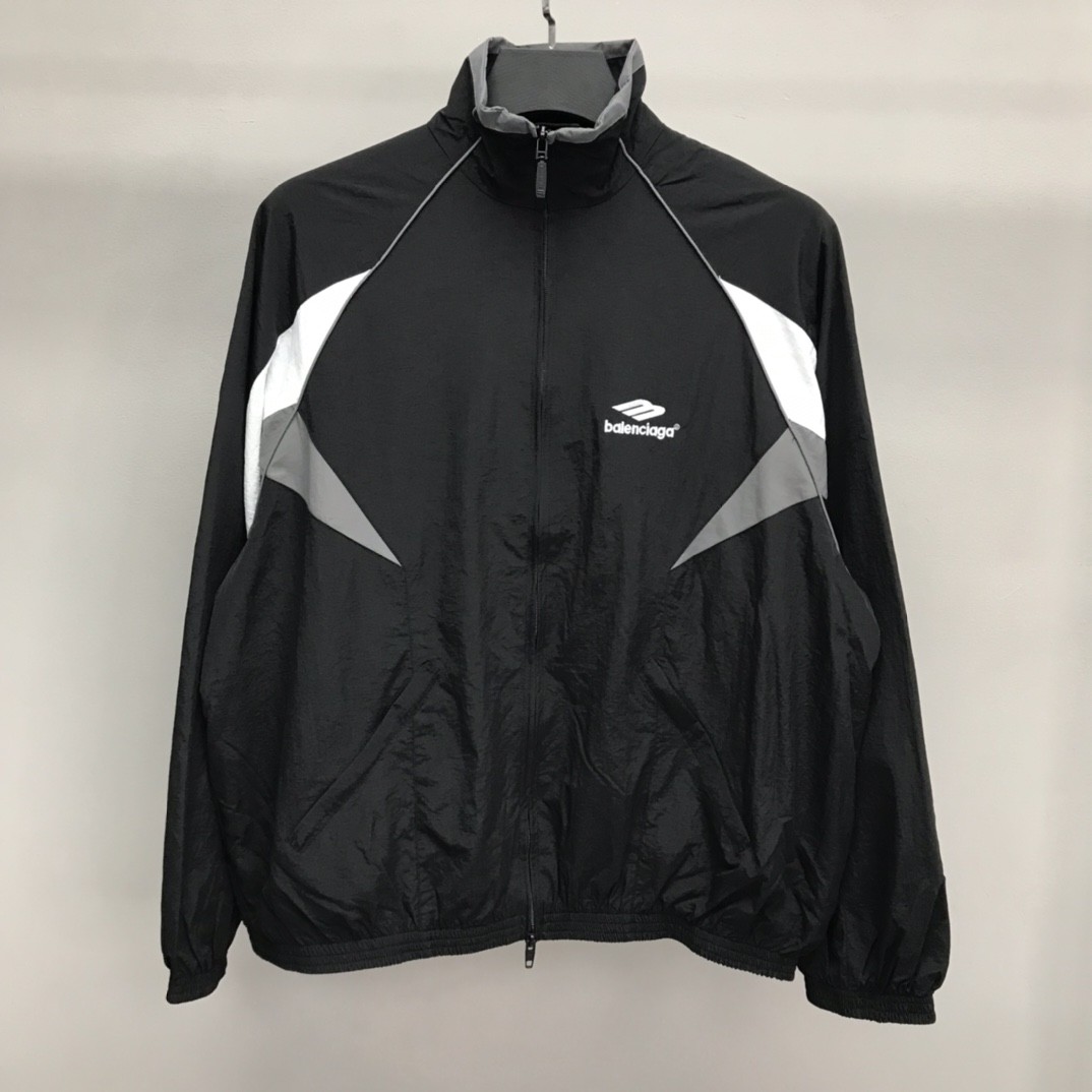 BLCG sports patchwork jacket