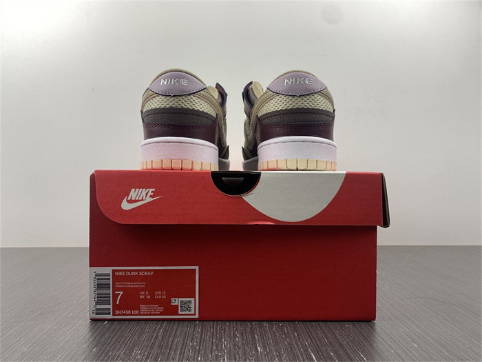 NK Dunk Low Scrap Latte DH7450-100