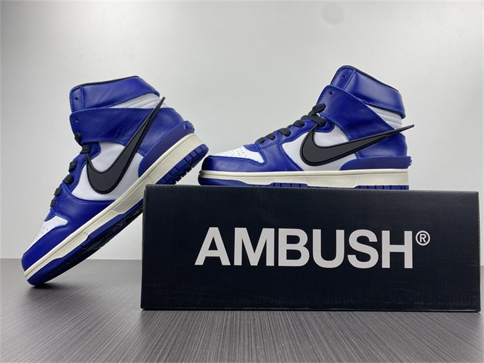 NK Dunk High AMBUSH Deep Royal CU7544-400