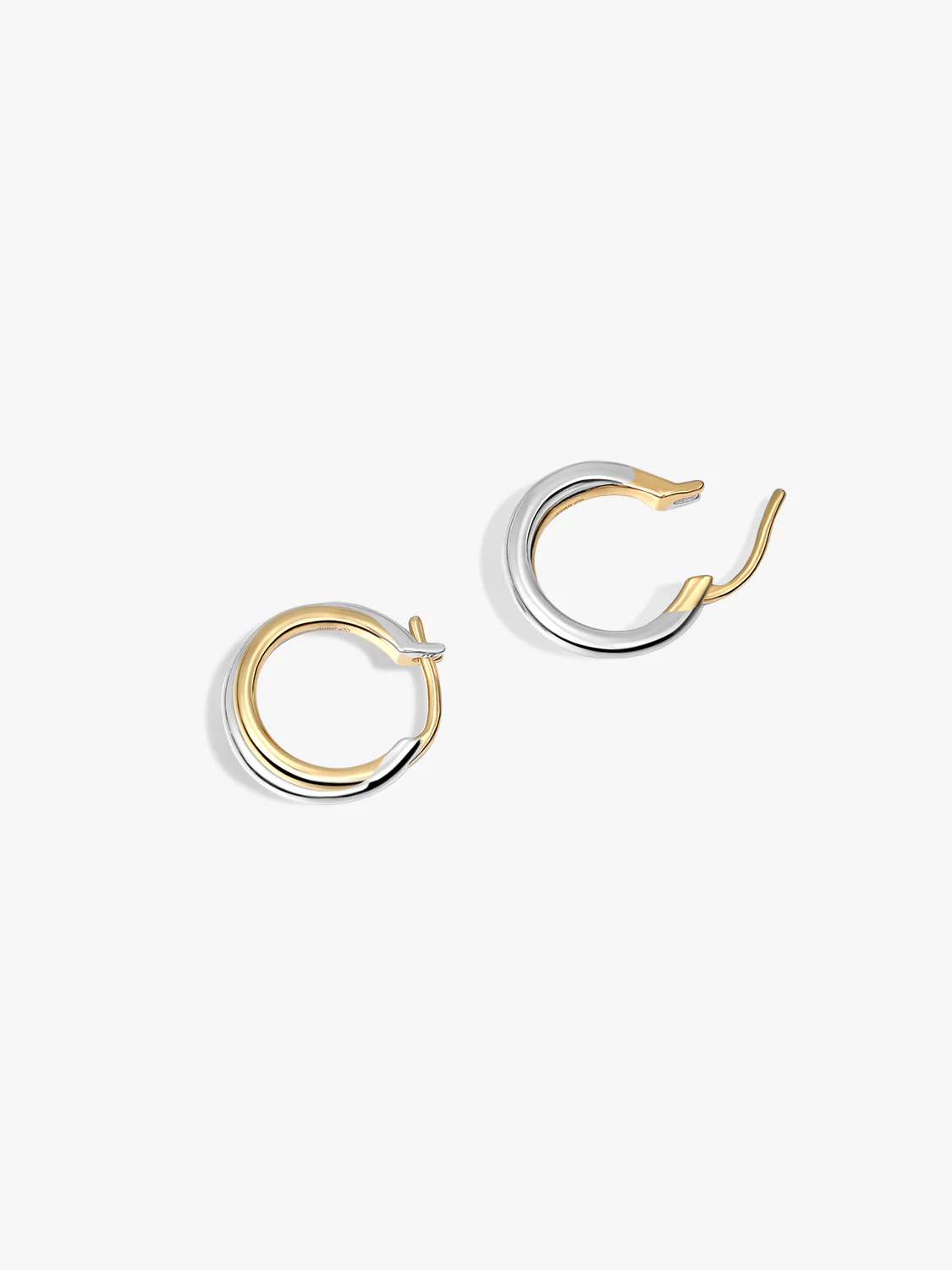 Small Mixed Entwine Hoops