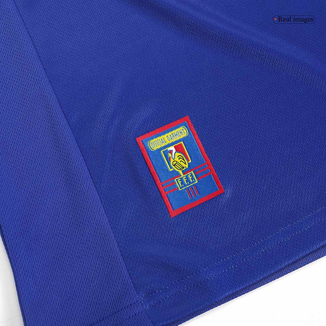HENRY #12 France 1998 Home Retro Soccer Jersey