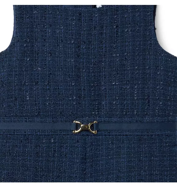 The Equestrian Tweed Romper