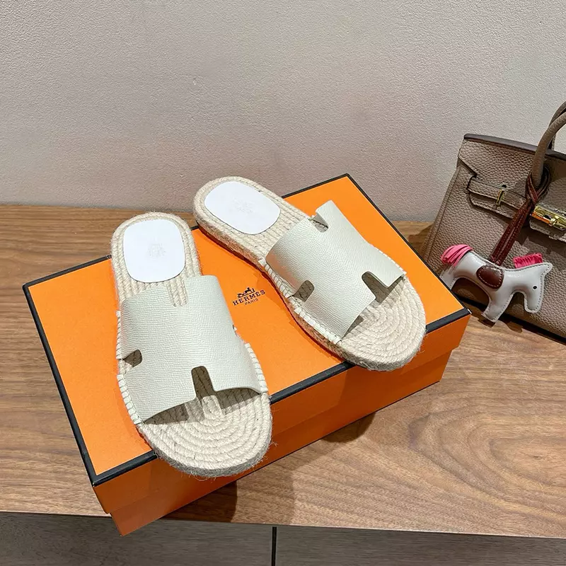 Fashion High Quality Real Leather Slippers LX-872327