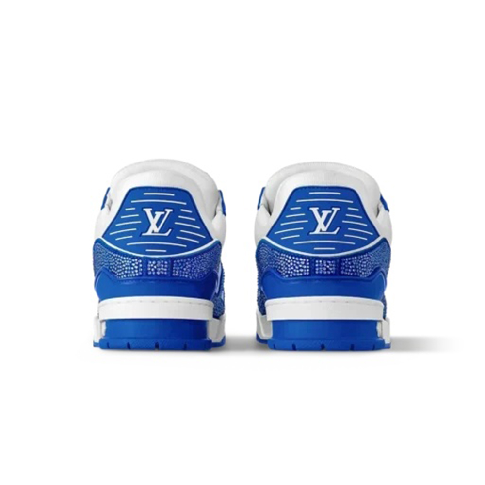 LV  Trainer Sneaker ‘Denim Monogram Blue Diamond’