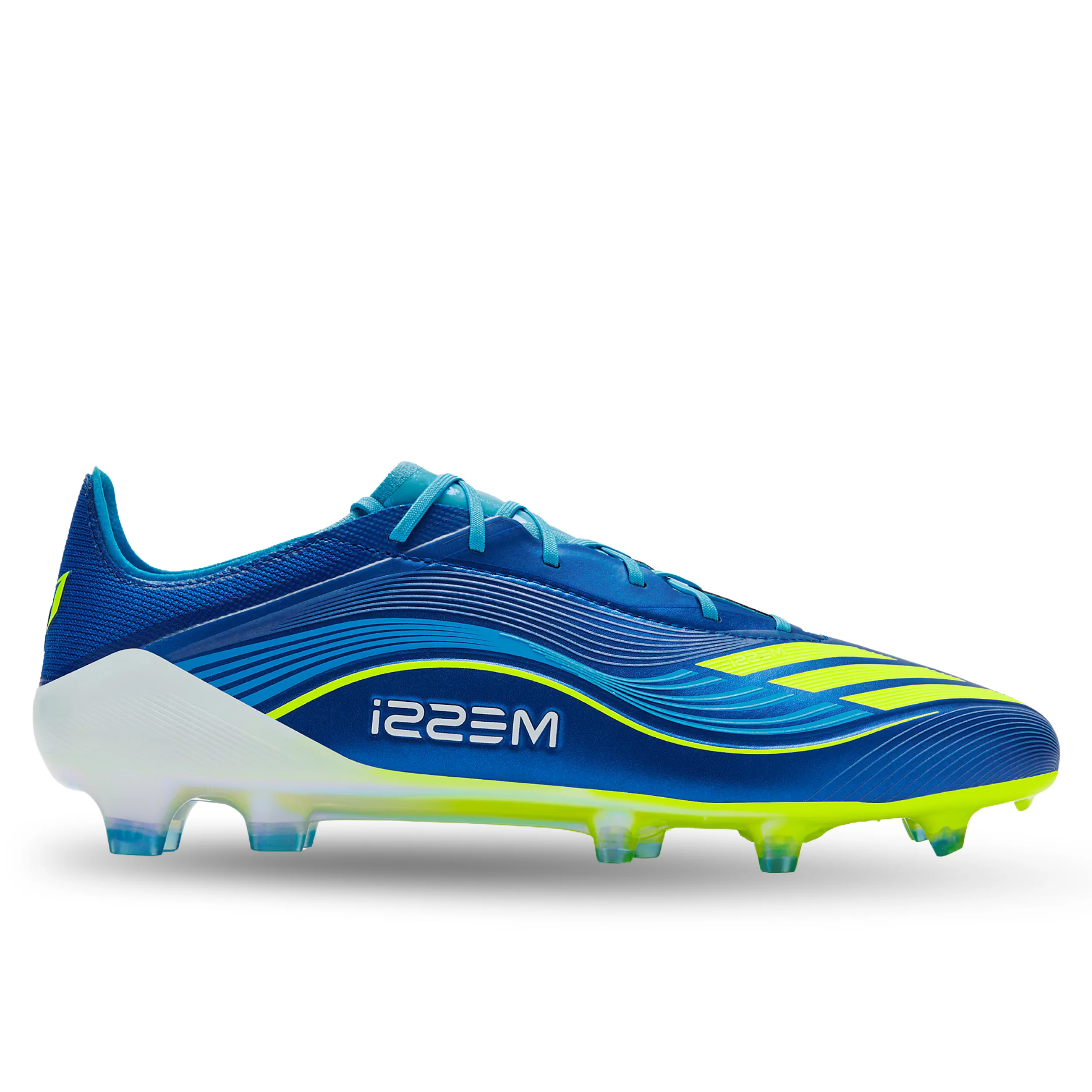 adidas Messi F50 Elite FG Soccer Cleats (Royal Blue/Solar Yellow)