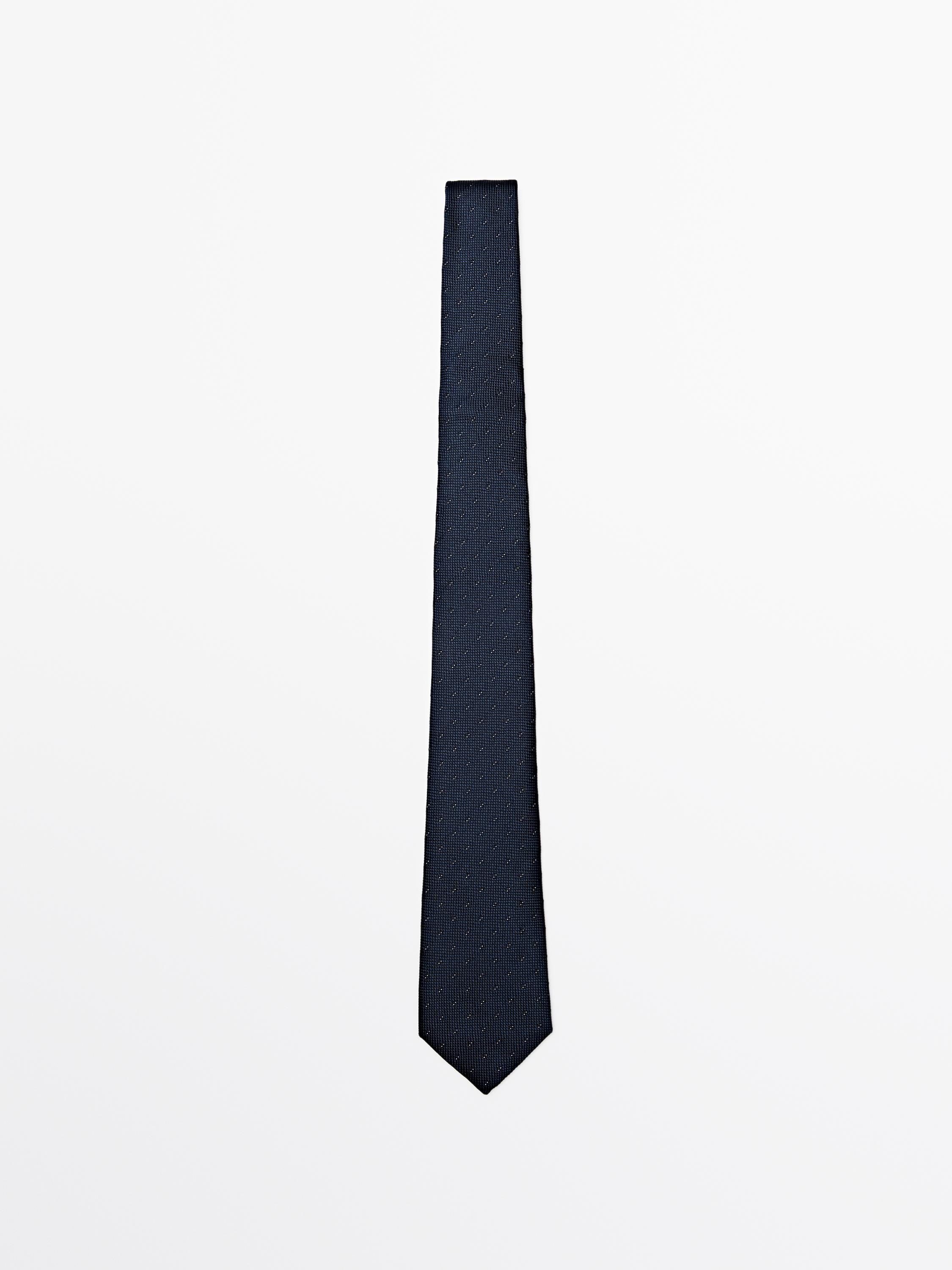 Corbata estructura 100% seda