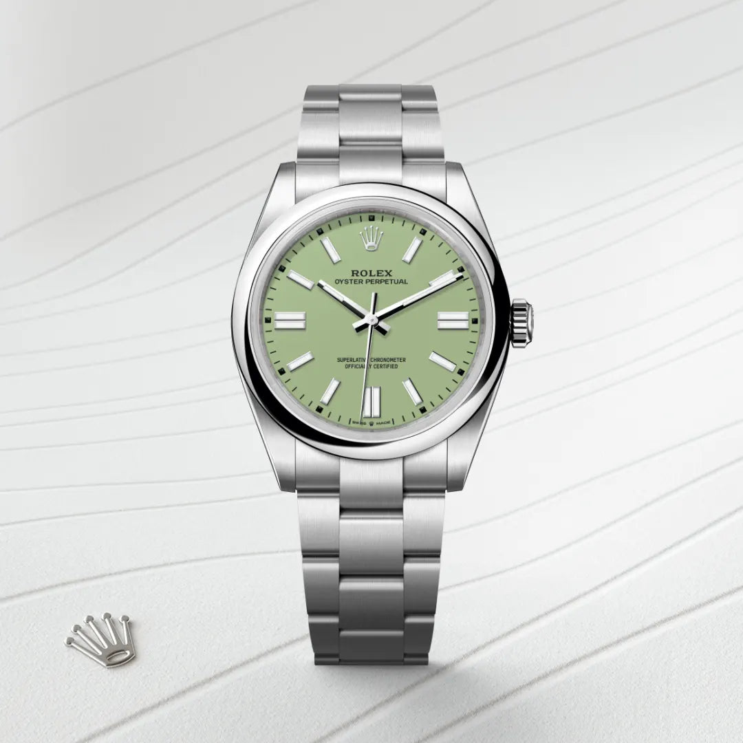 2025 Oyster Perpetual 41 Rolex Oyster, 41 mm, Oystersteel M134300-0006