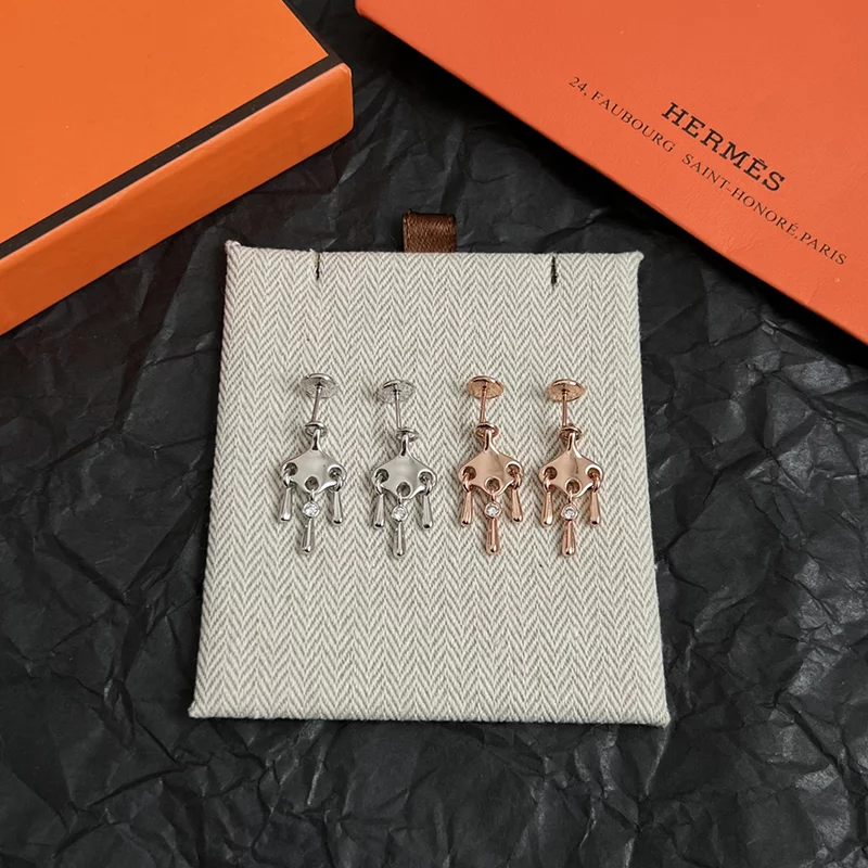 Stone-set Earrings(2Colors) ED-931298