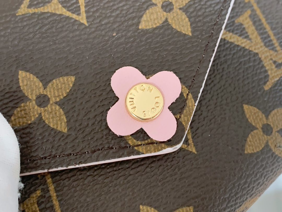 4colors Fashion Flowers wallet 4.7″x3.5″x0.8″ BB-918000153