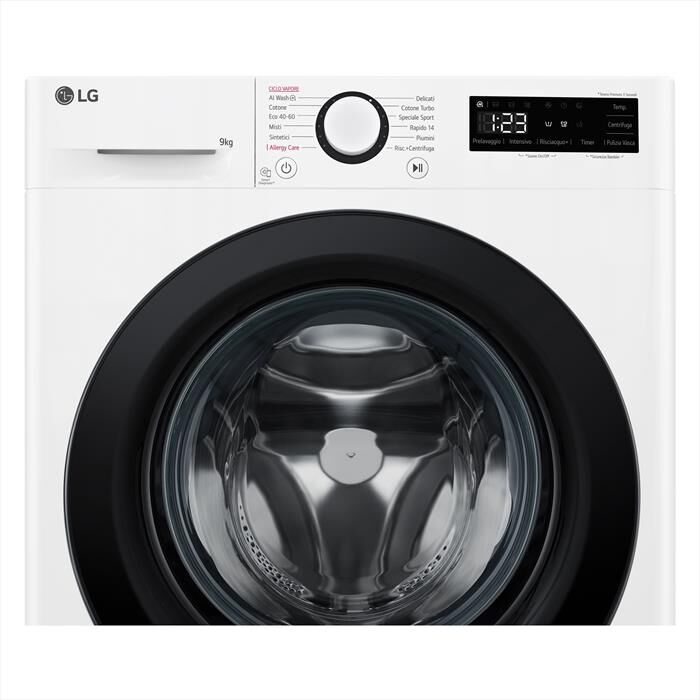 LG - Lavatrice AI DD R3 F2R3S09NSWB 9kg Classe A-Bianca