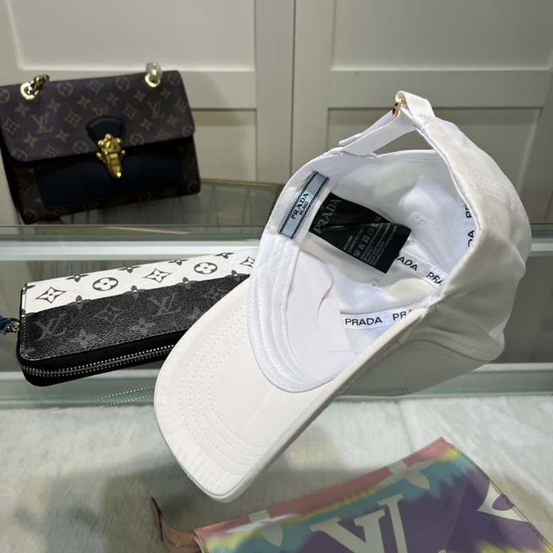 Fashion Adjustable White Baseball Cap MZ-916053
