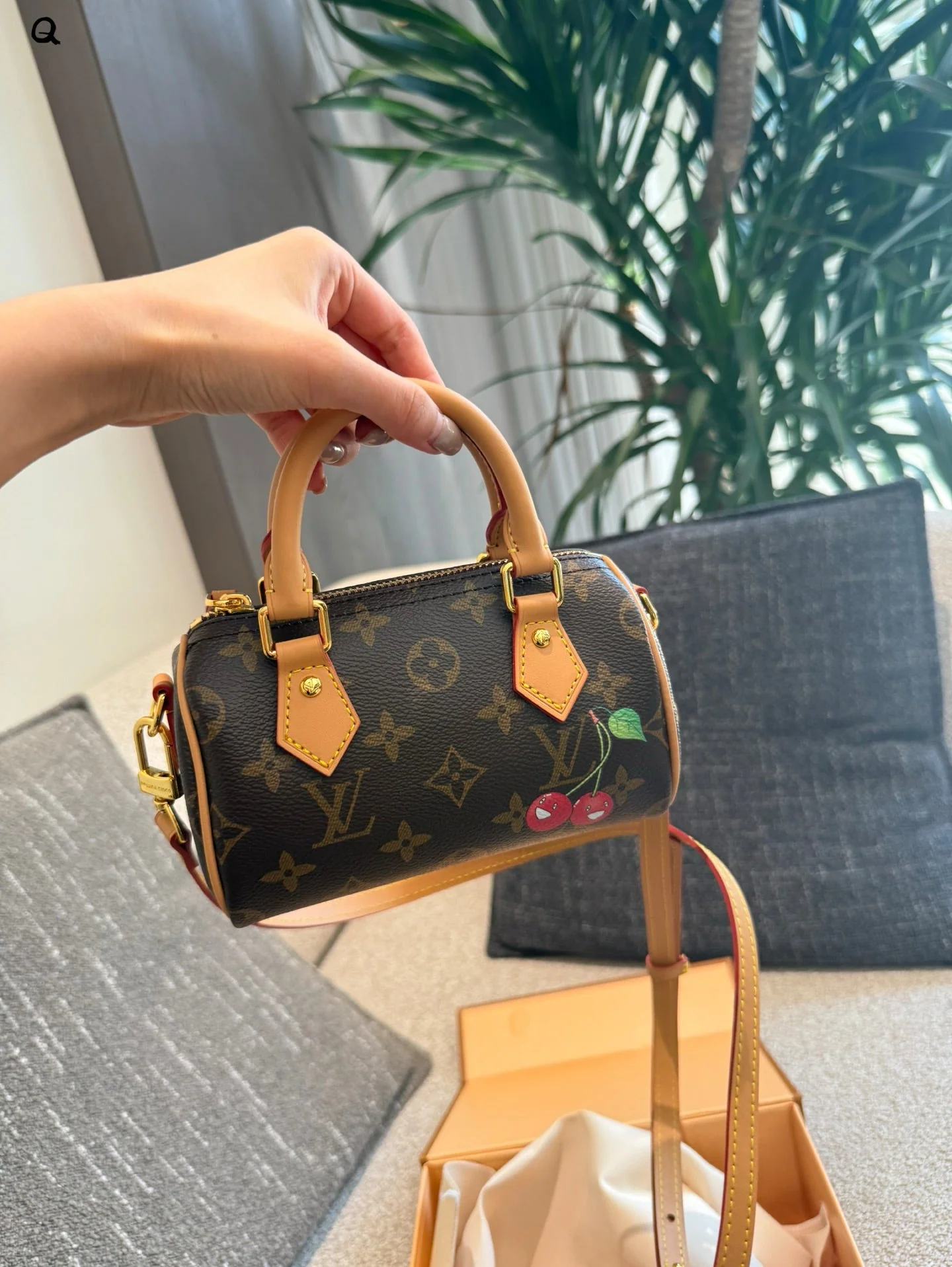 【Louis Vuitton】★Nano Speedy 16 Shoulder Bag