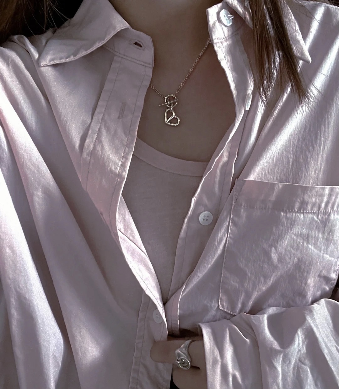Fashion Heart Pendant Necklace HHXL-912004