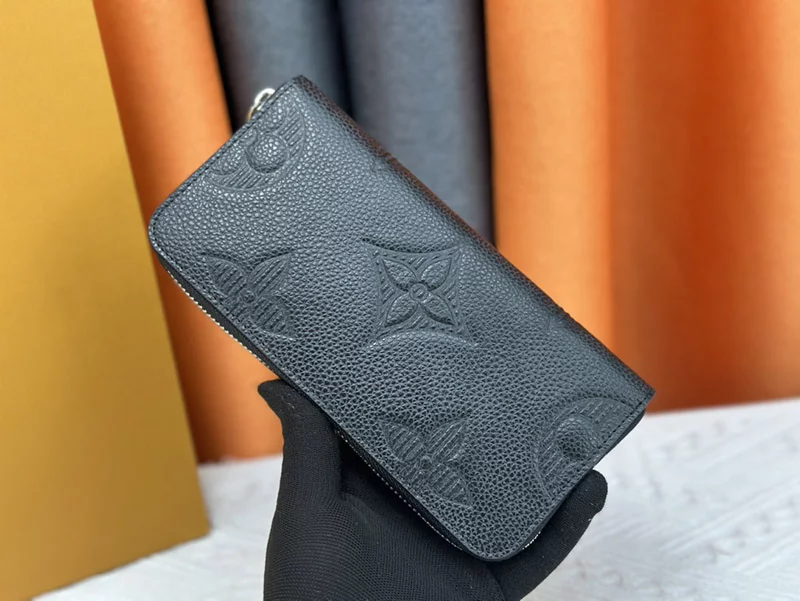 7.5″x3.9″ Genuine Leather Long Wallet with Card slots BB-9211040