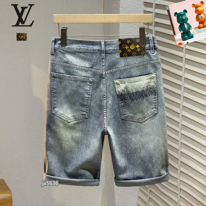 LV Jean shorts