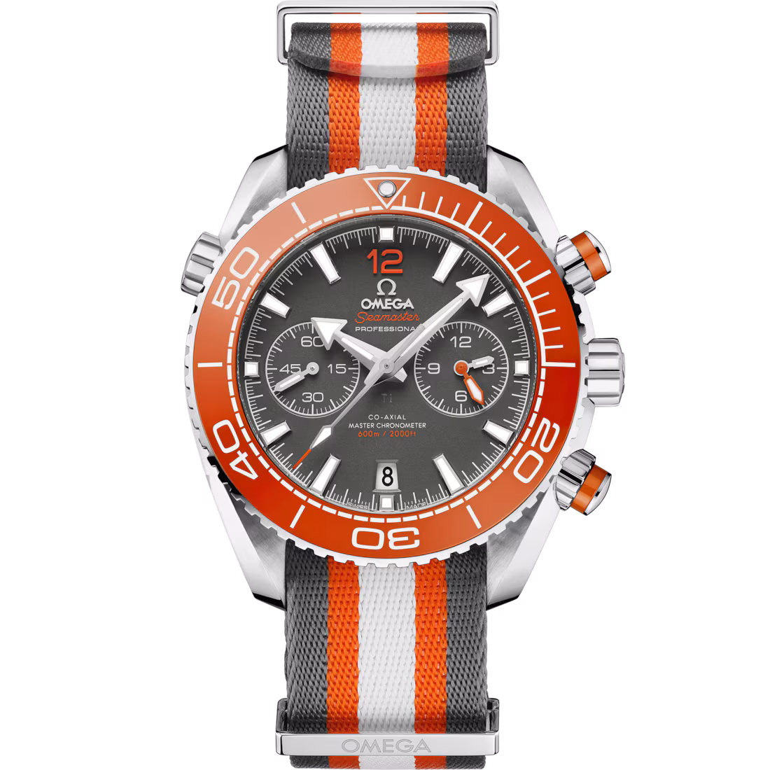 Omega Seamaster Planet Ocean 600M 45.5mm Grey Dial Stainless Steel Strap 215.32.46.51.99.001