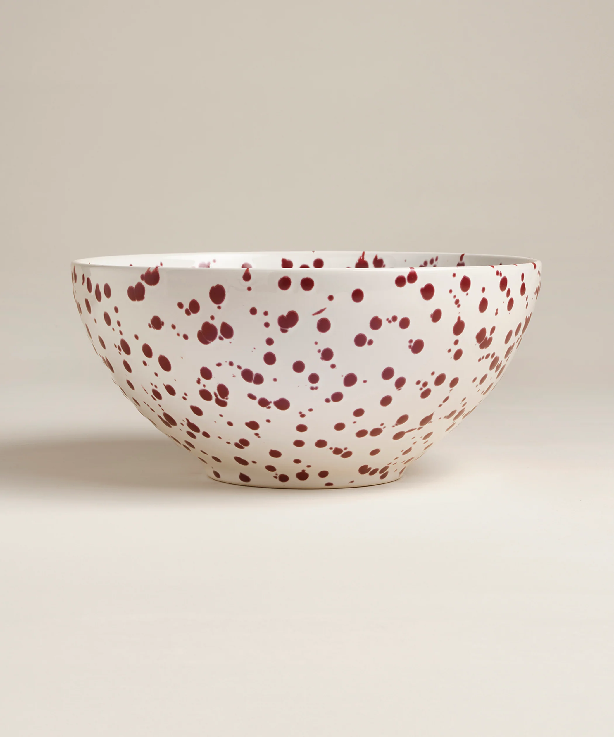 Splatter Serving Bowl