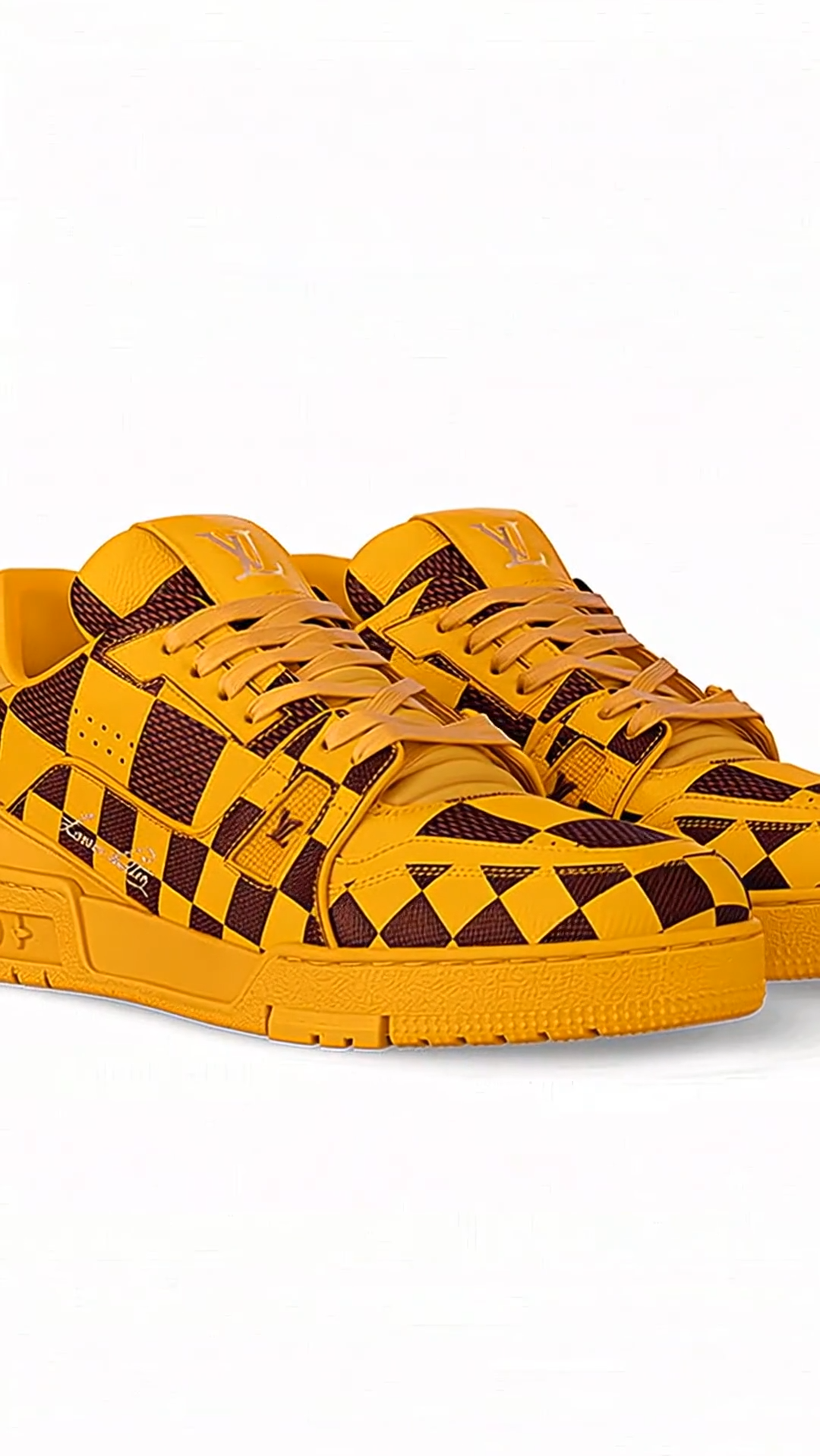LV  Trainer Sneaker ‘DarkYellow’