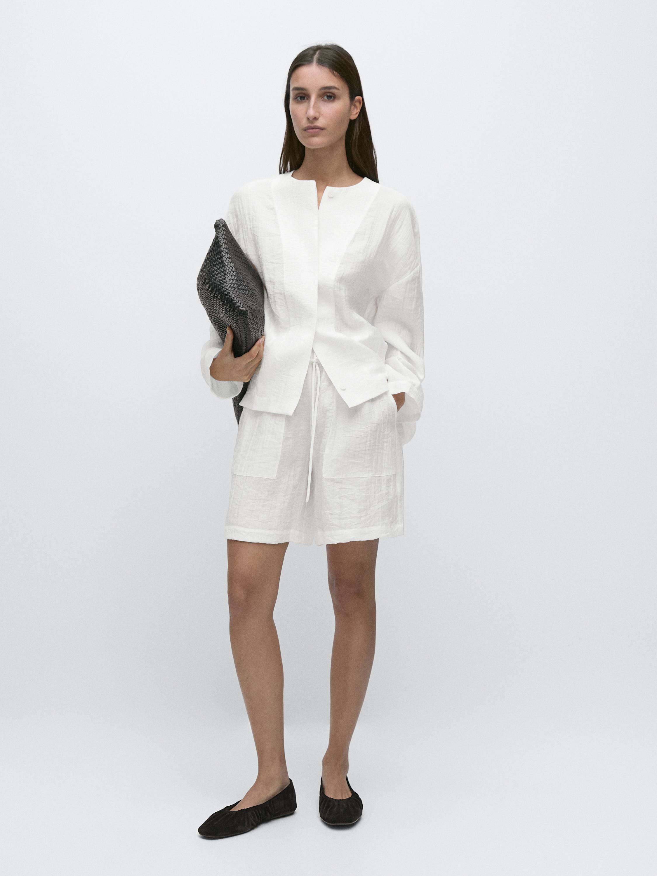 Camisa bomber fuida