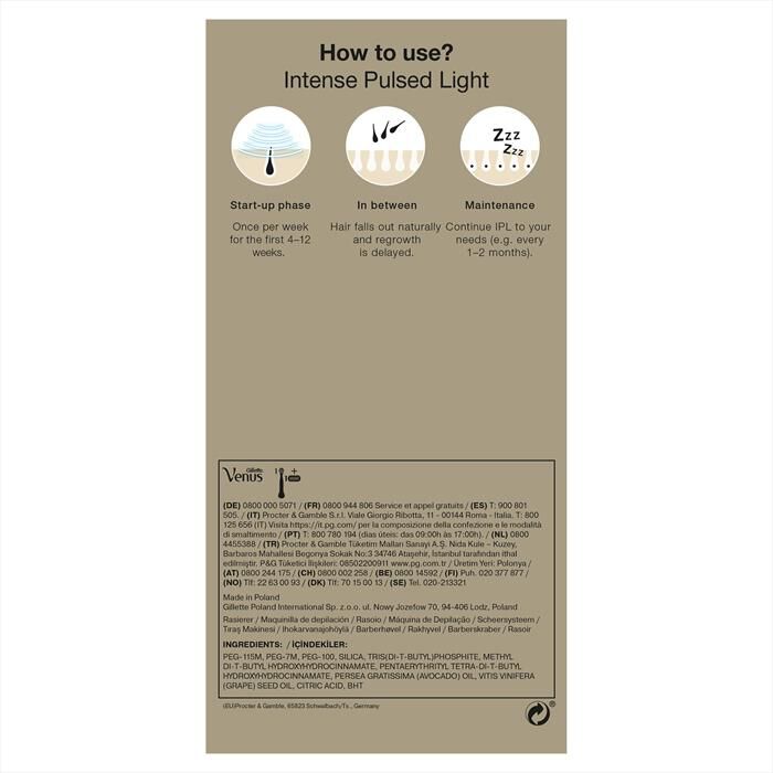 BRAUN - Epilatore a luce pulsata PL5052