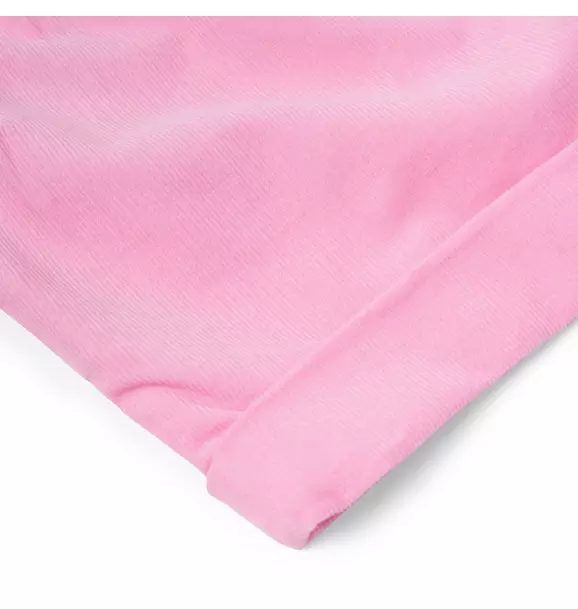 Corduroy Ruffle Short
