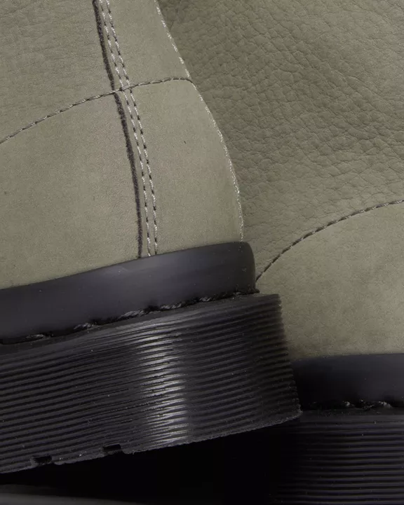 1460 Milled Nubuck Leather Lace Up Boots