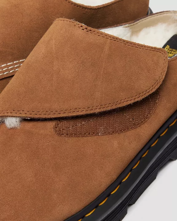 Zebzag AnyWair Warm Lined Suede Mules