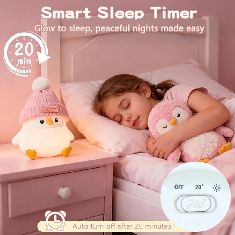 Penguin Silicone Night Light