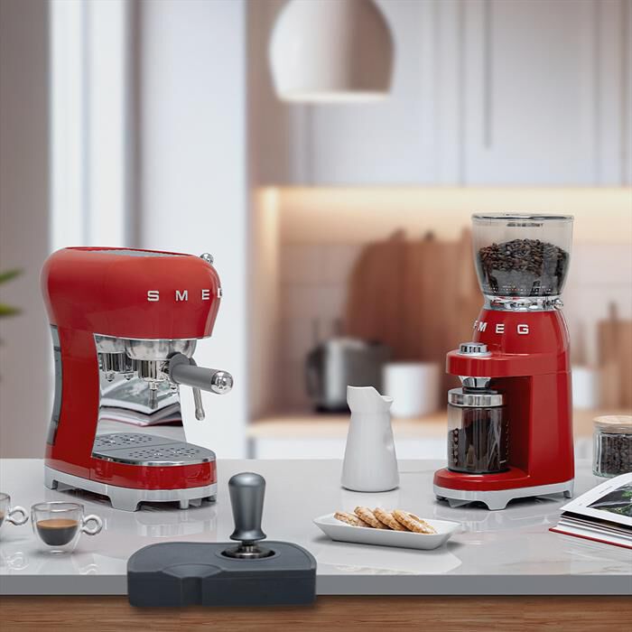 SMEG - Macchina da Caffè Espresso 50's Style ECF02RDEU-Rossa