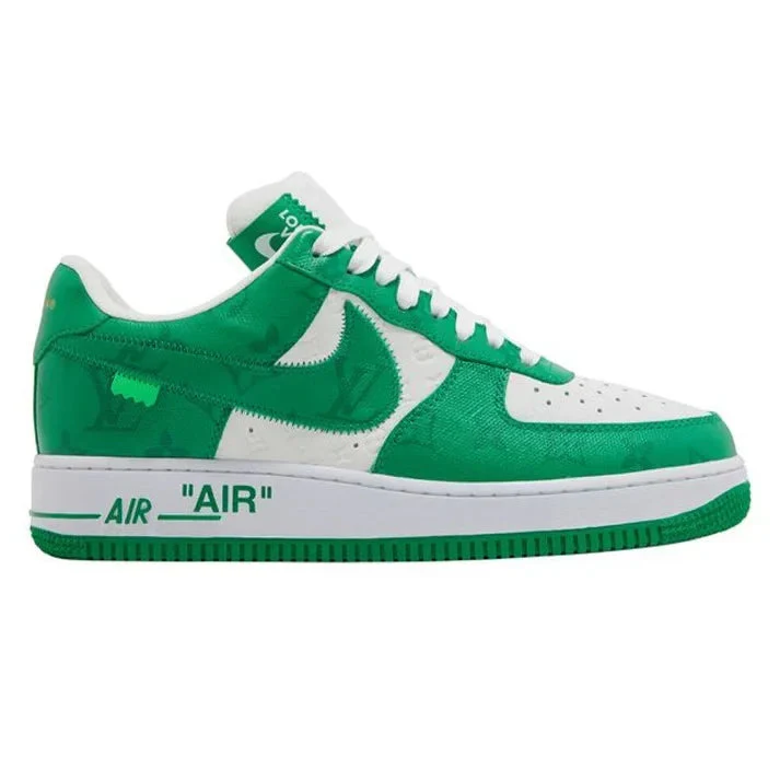 L.V x NK Air Force 1 Low ‘By Virgil Abloh White/Green’