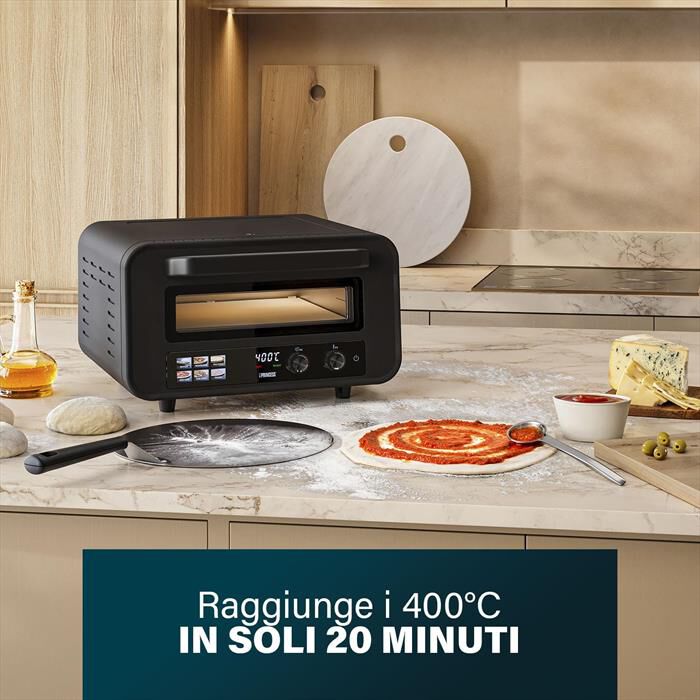 PRINCESS - 112780 - FORNO PER PIZZA PRO MAX-Nero / Metallo