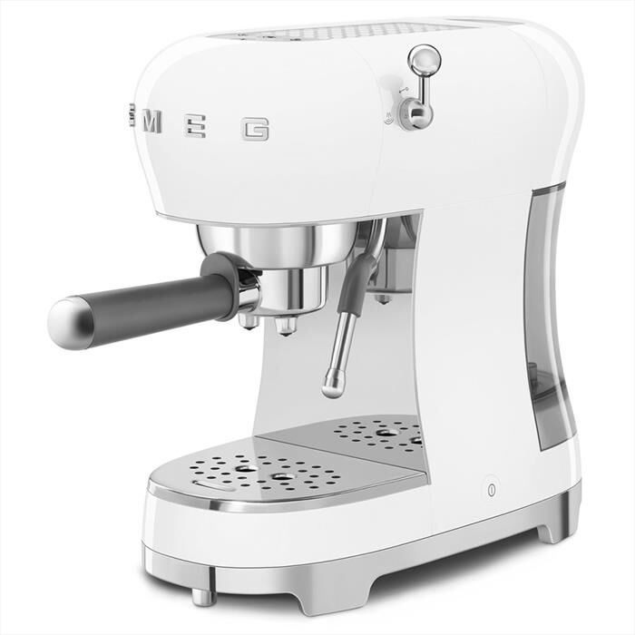 SMEG - Macchina da Caffè Espresso 50's Style ECF02WHEU-Bianco