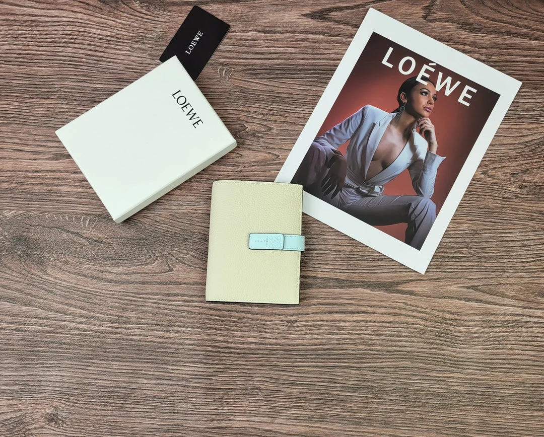 [Loewe] Compact Wallet - 6 Colors - Adding a touch of spring elegance