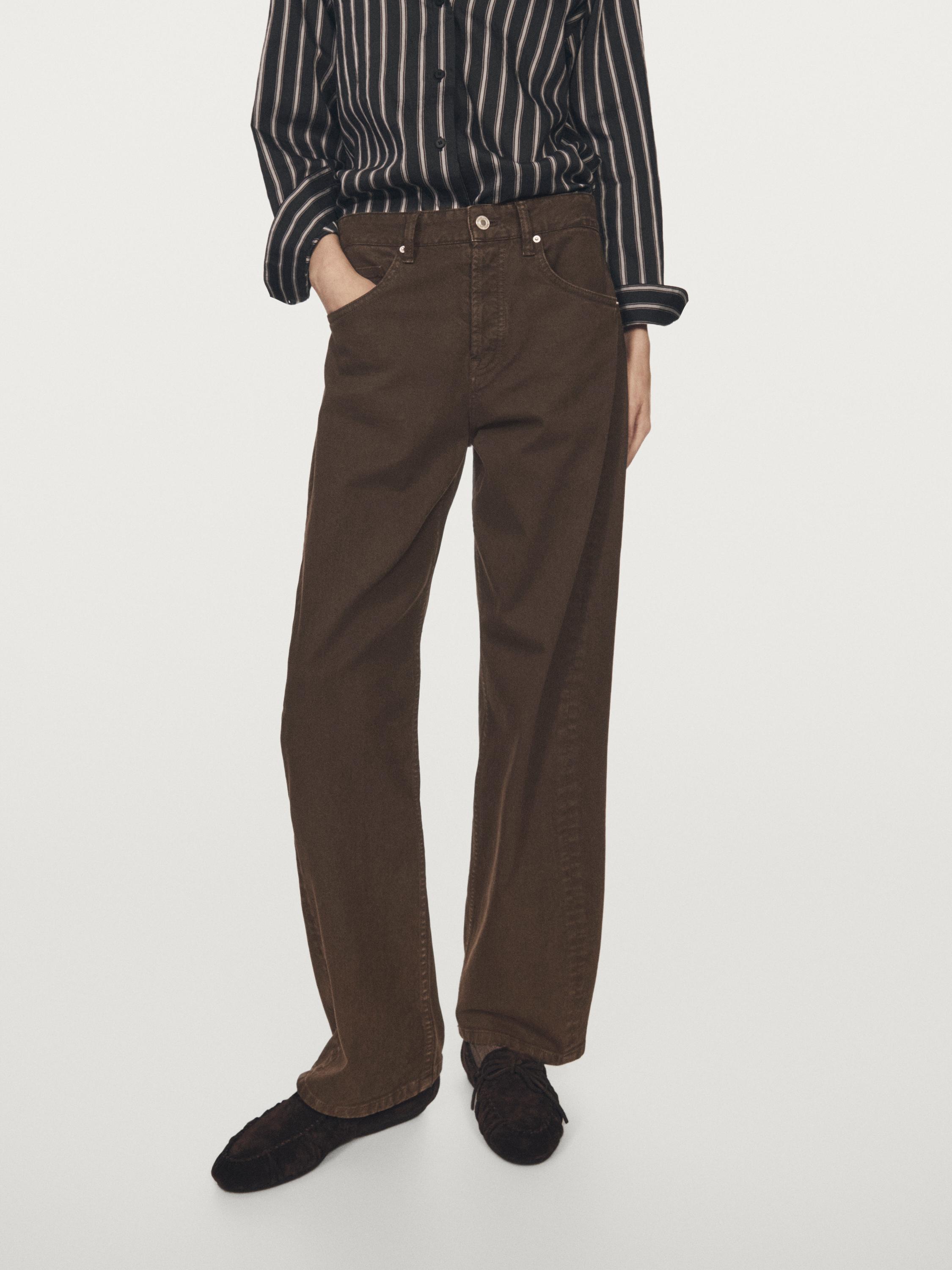Jeans balloon fit tiro alto