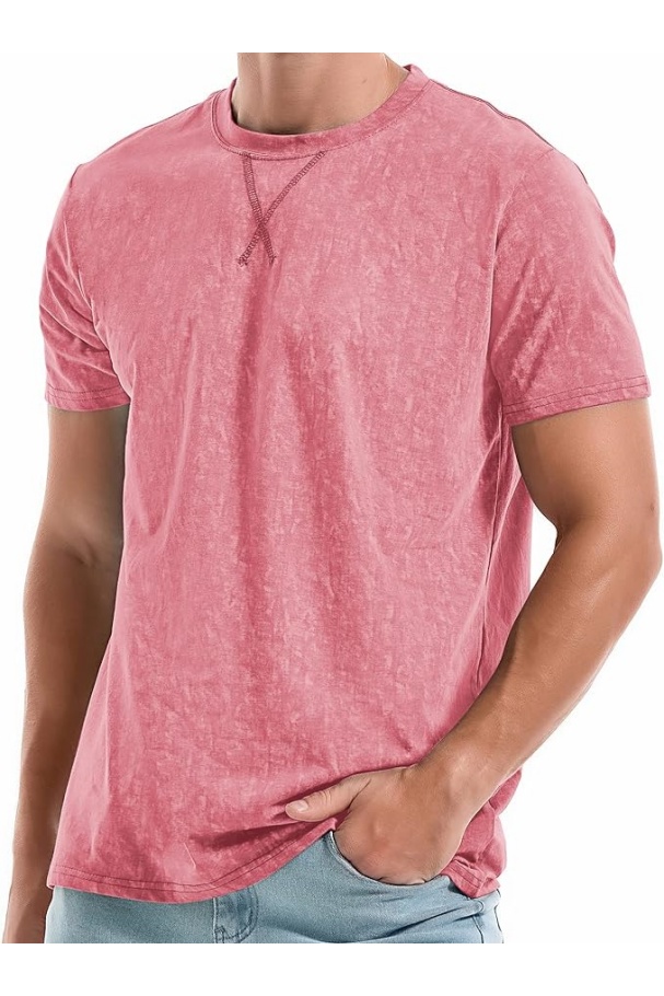 Men's T-Shirts - Premium Cotton Crew Neck Tees